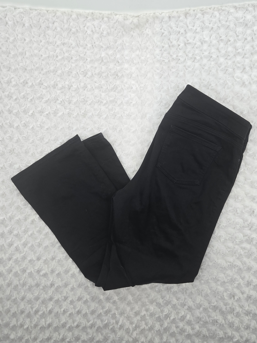 Chico's Black Boot-Cut Denim Jeans Size 2.5 (14R) 6988